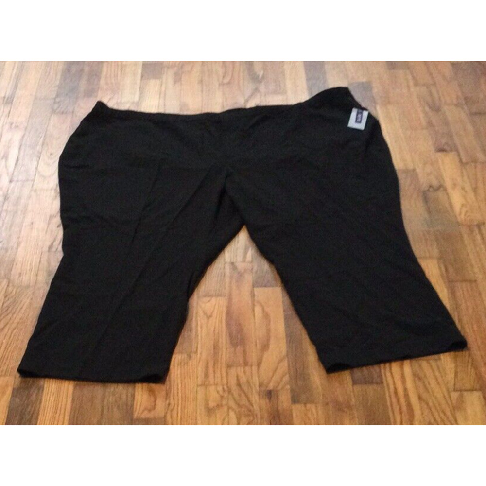 Catherine's Black Petite Elastic Waist Pant Size 34WP NWT